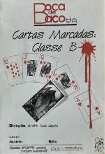CARTAS MARCADAS CLASSE B  (1991) - Arte: COR DE PROSA